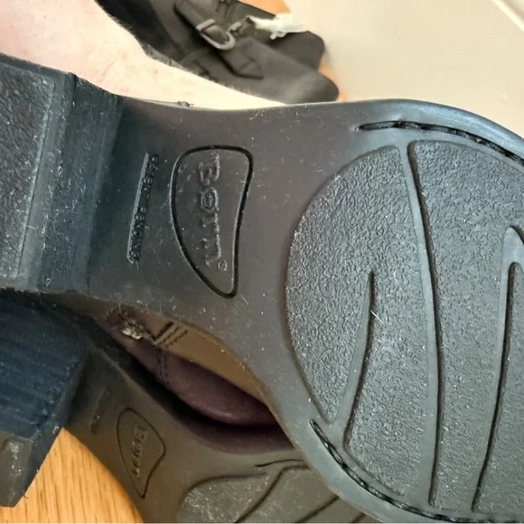 👢NWOT Born Thea Black Suede Boots Sleek Design - Picture 7 of 9